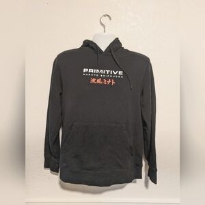 Primitive Black Anime Hoodie - Men's